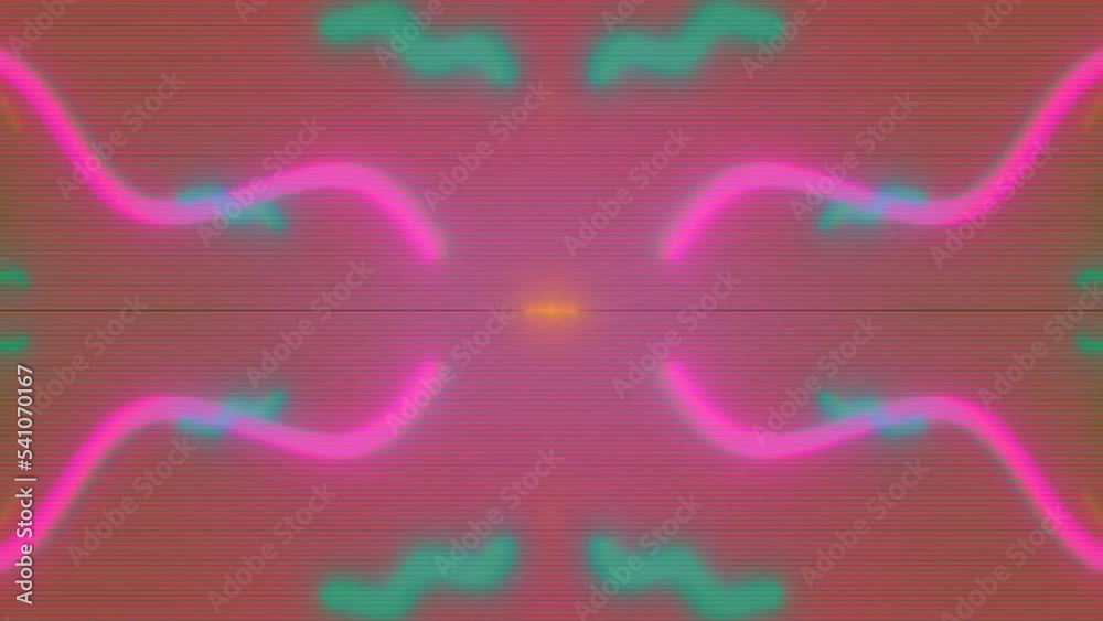 Multi-colored neon noisy displacement shimmering background. Multi-colored neon noisy displacement shimmering background.