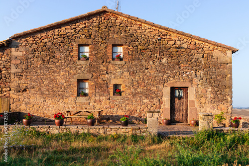 Masia, Casa de campo tipica de Catalunya. Comarca de Solsones, Catalunya photo