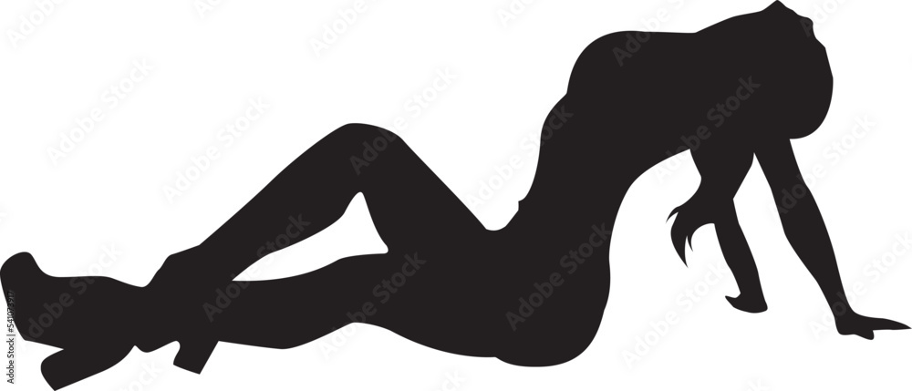 silhouette of a hip-hop dancer