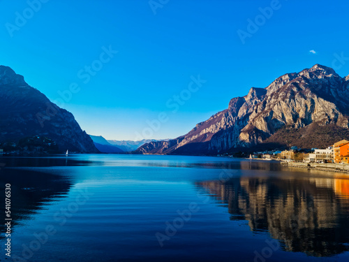Lake Como in Italy. Lago di Como
