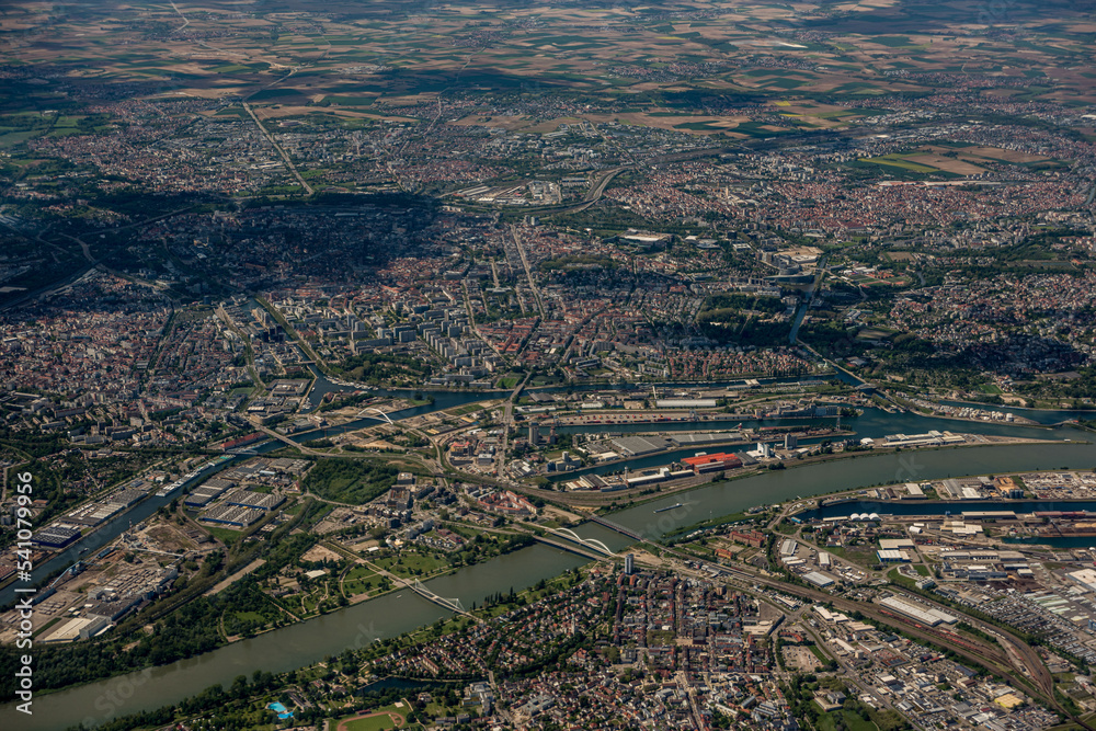 Luftbild Straßburg