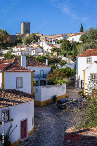The historic Town of Óbidos, Portugal