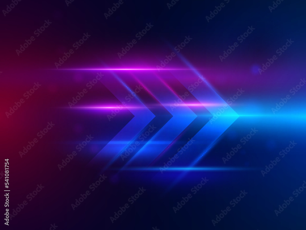 Speed light effect background abstract action fast technology vector movement blue design speed dynamic energy concept