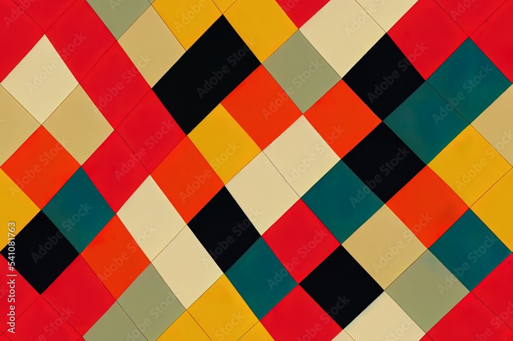 Seamless colorful geometric casual allover textile print block. Common geometric motif pattern classy background. Modern color plaid design. Abstract minimalist geometrical ornament graphic style Seamless colorful geometric casual allover textile print block. Common geometric motif pattern classy background. Modern color plaid design. Abstract minimalist geometrical ornament graphic style
