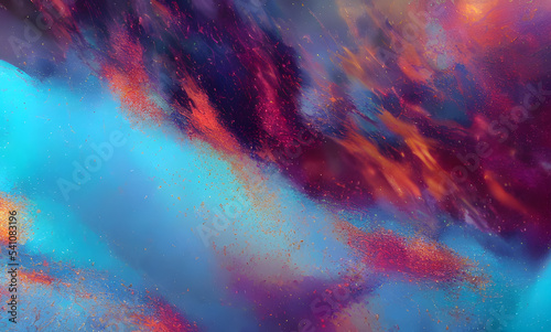 Abstract Fluid Colourful Background Texture