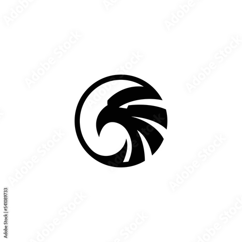 Eagle logo vector.