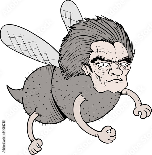 Design of mutant insect flying