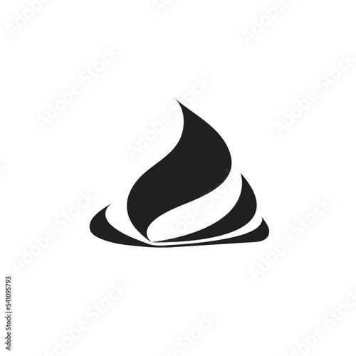 fire icon vector ilustrasion design photo