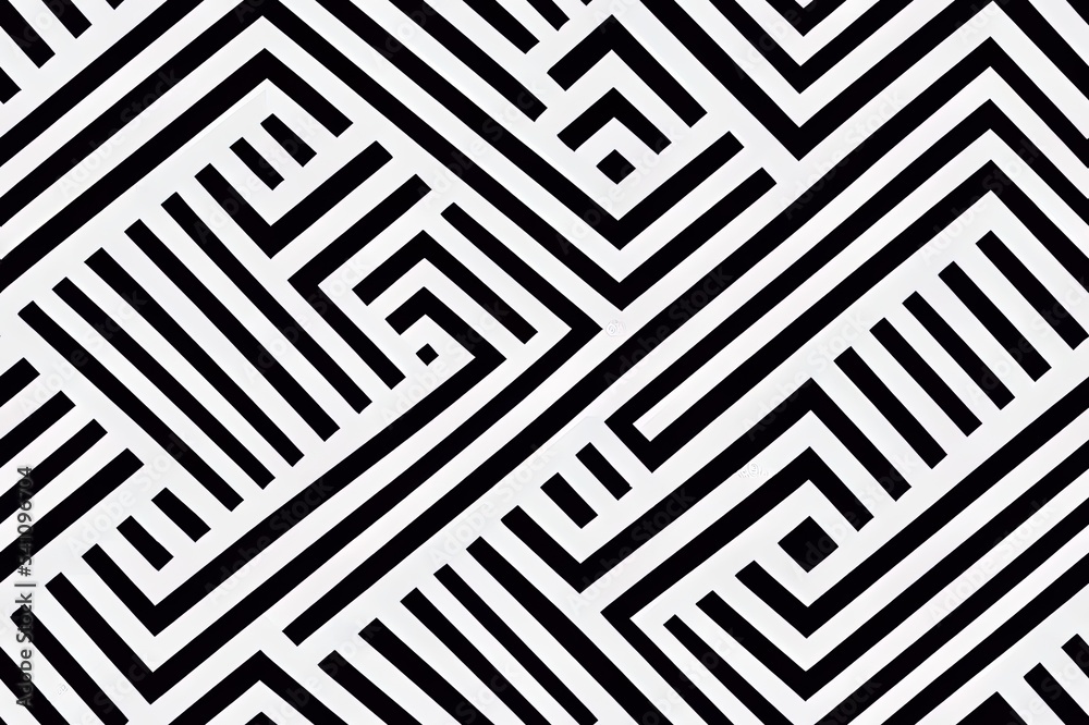 Set of geometric seamless patterns. Abstract geometric graphic design simple pattern. Seamless geometric halftone pattern.