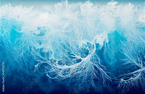 Cold background