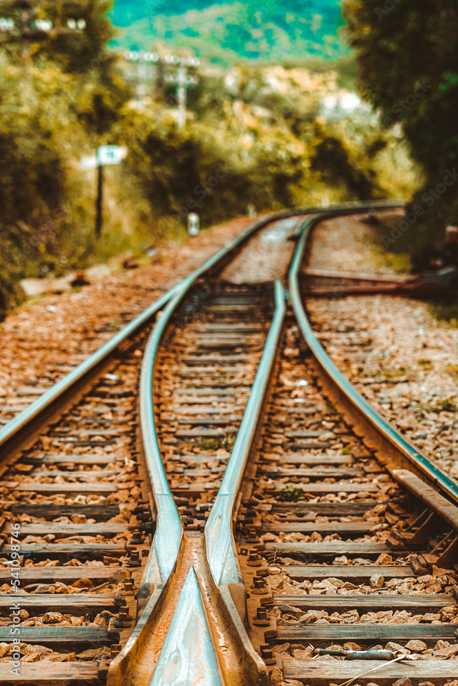 Fototapeta premium rail way 