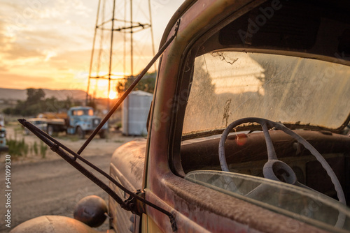 Parked truck