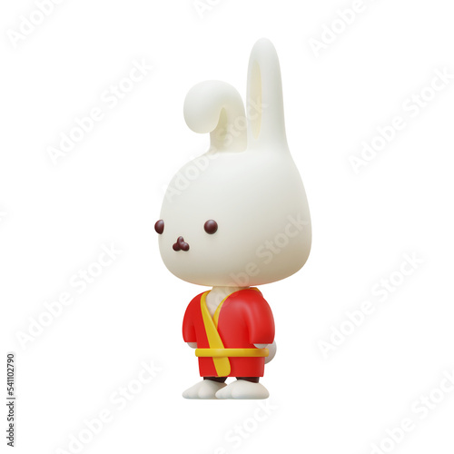 Chinese New Year Of Rabbit 3D Element 03