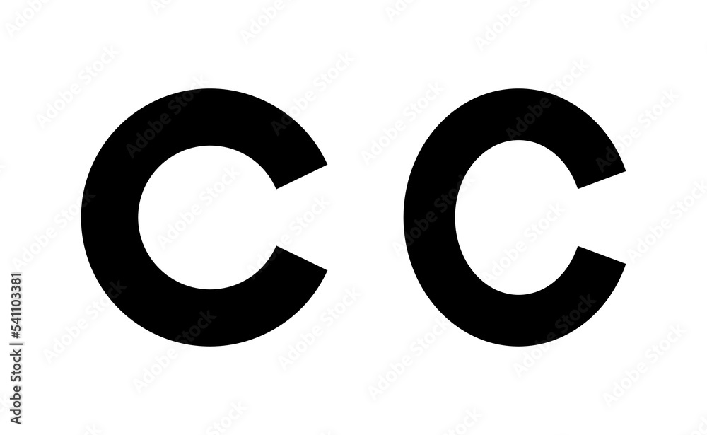Copyright icon vector for web and mobile app. copyright sign and symbol Copyright icon vector for web and mobile app. copyright sign and symbol