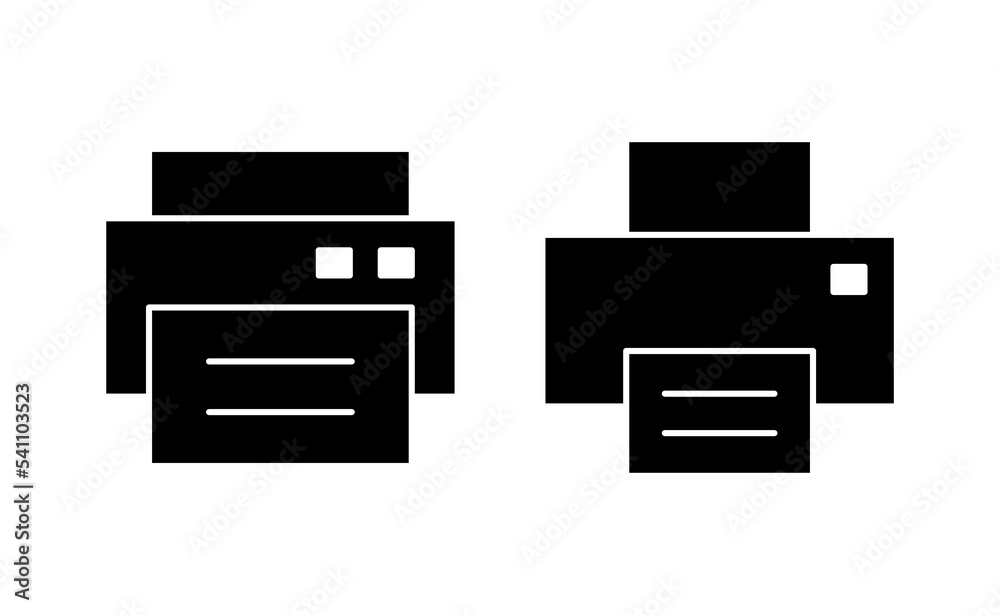 Print icon vector for web and mobile app. printer sign and symbol Print icon vector for web and mobile app. printer sign and symbol