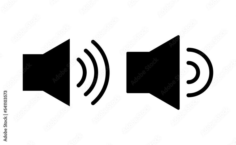 Speaker icon vector for web and mobile app. volume sign and symbol. loudspeaker icon. sound symbol Speaker icon vector for web and mobile app. volume sign and symbol. loudspeaker icon. sound symbol