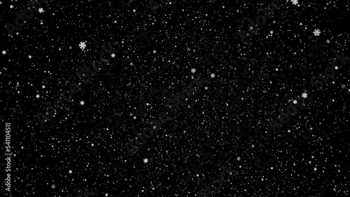 Its Holiday Season Merry Christmas! Nice snow flakes falling. 13 seconds loop full screen, 4K Resolution 3840×2160 pixel. Compressed with Quicktime ProRes codec with alpha channel so you can easily