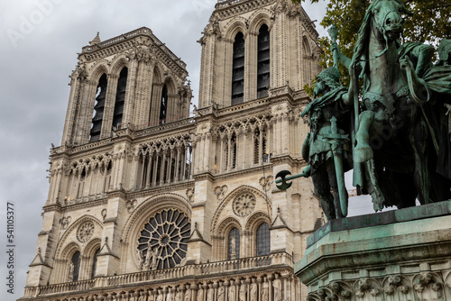 Plakat notre dame cathedral