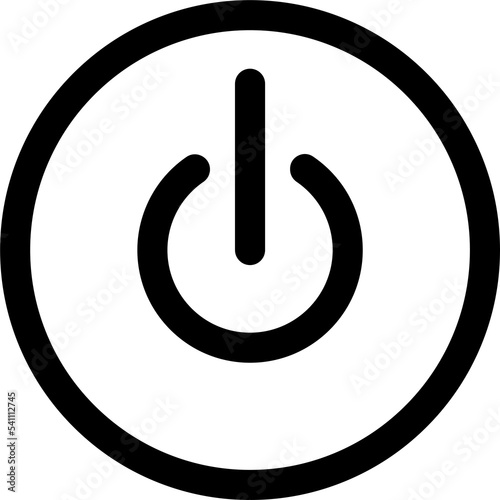 Power button. Switch off and on button. Power button in png. Isolated power symbol