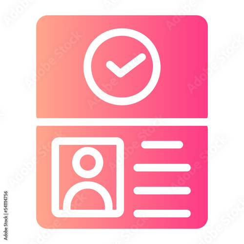visa gradient icon