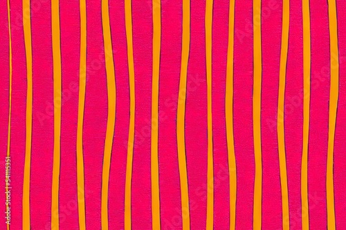 Hand drawn striped pattern, pink girly stripe seamless background, for wrapping, wallpaper, textile. paint ink brush strokes. 2d illustration grunge stripes, cute baby paintbrush line backdrop