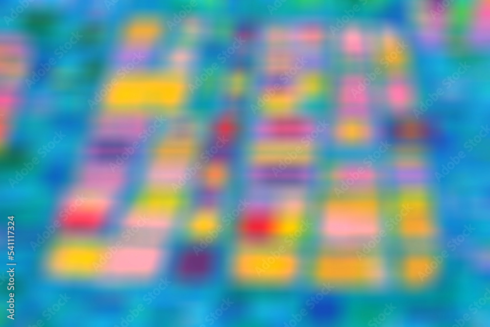 Blur, background and colorful  Image of an original  Abstract