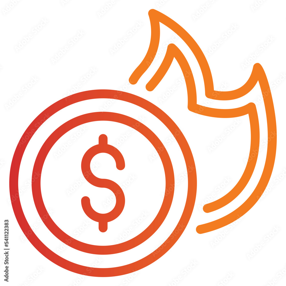 Fototapeta premium Hot Deal Icon