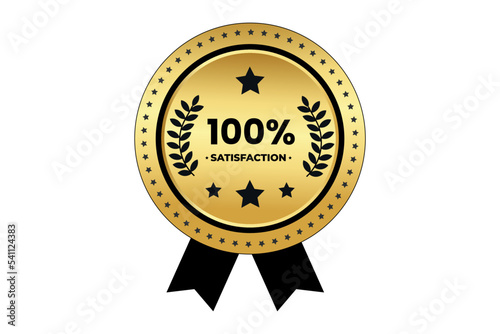 100 percent Customer satisfaction Vector