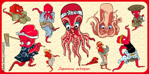 Japanese octopus