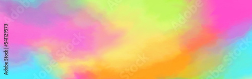 虹色の背景素材