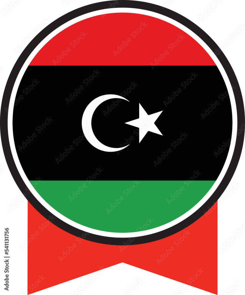Libya flag, the flag of Libya, vector illustration
Libya flag, the flag of Libya, vector illustration