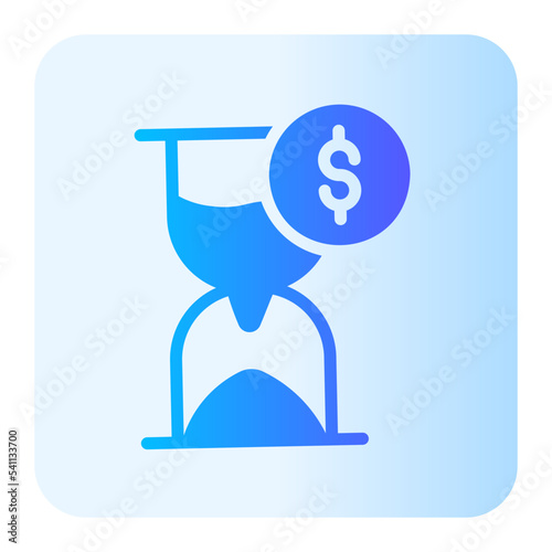 Period gradient icon