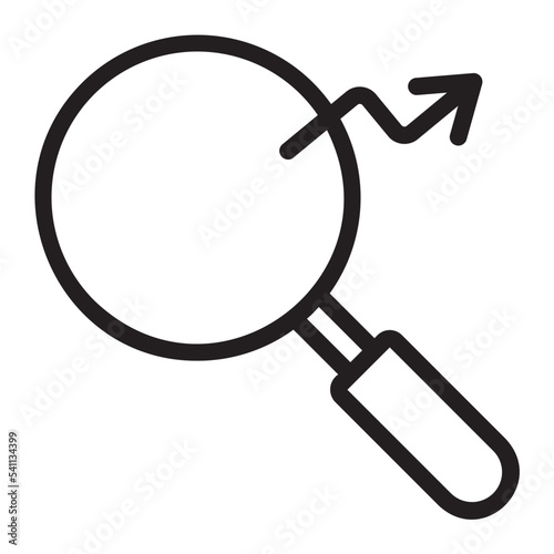 research line icon