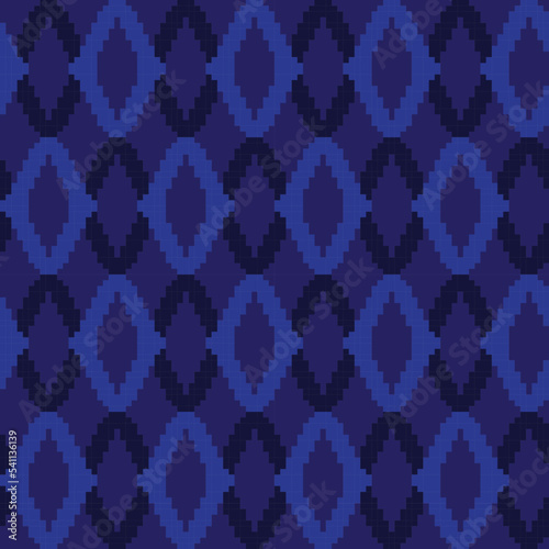 Argyle Fair Isle Seamless Pattern Design