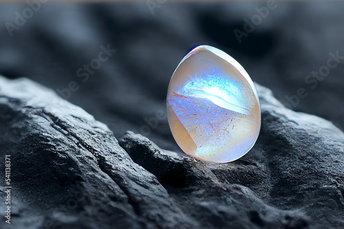 Shiny moonstone photo