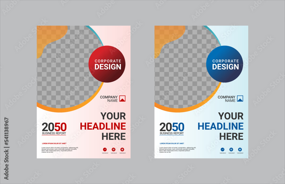 Creative corporate book cover design Creative corporate book cover design