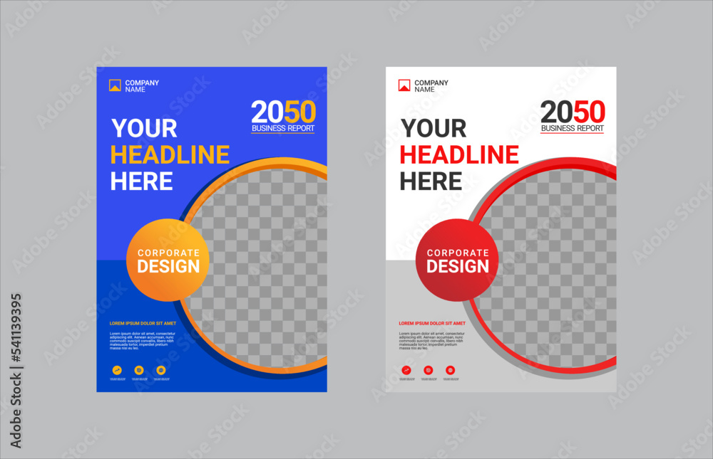 Creative corporate book cover design Creative corporate book cover design