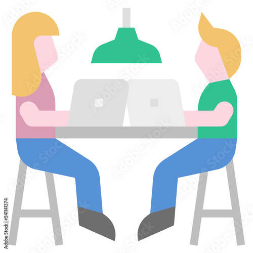 coworking space icon