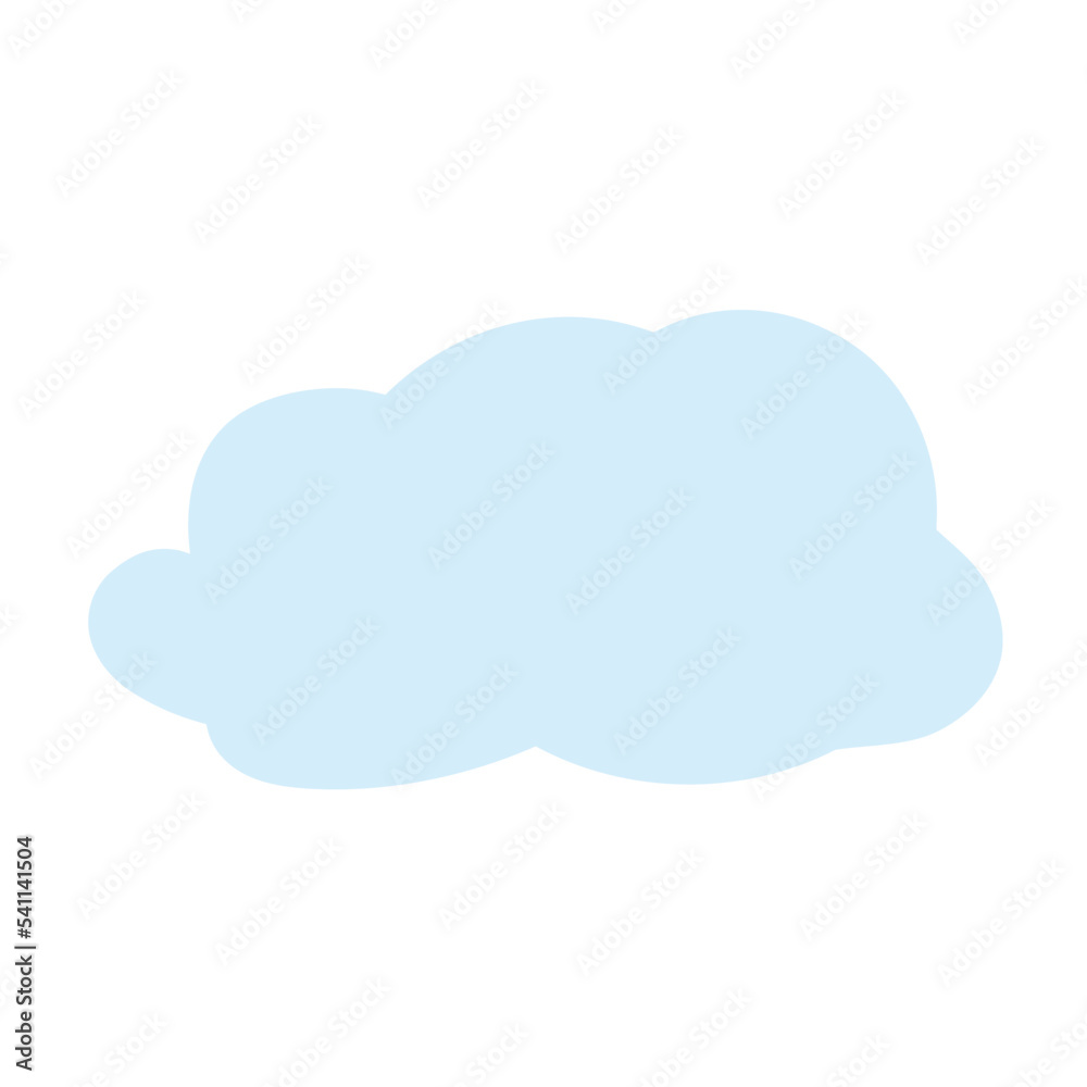 cartoon cloud, bright sky, bubble cloud, cloud template