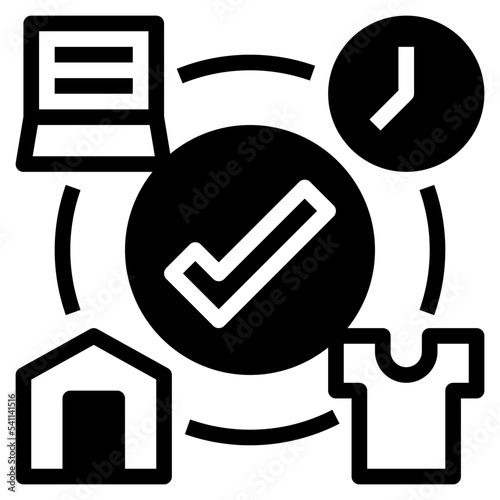 flexible working icon