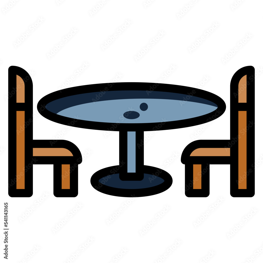 table chair table chair