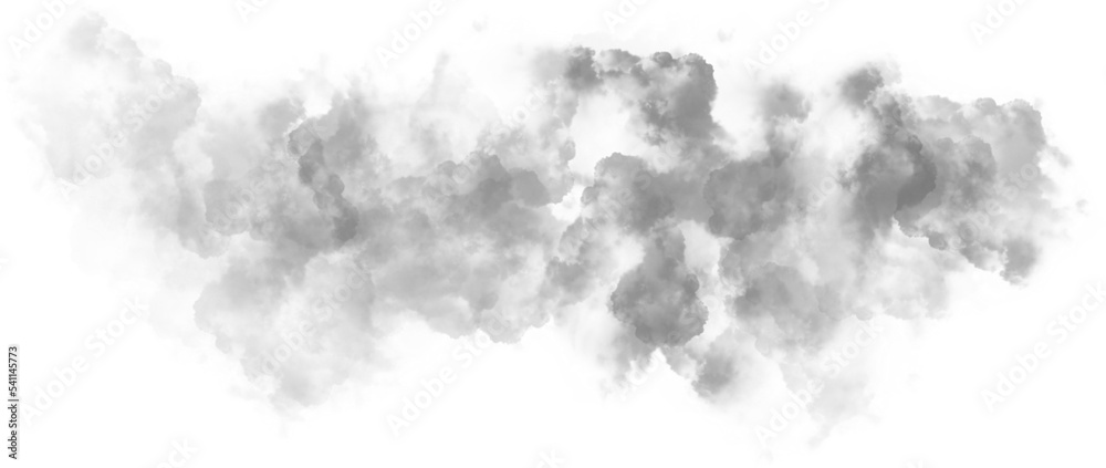 Realistic smoke element, mist effect element - obrazy, fototapety, plakaty 