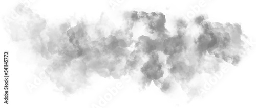 Realistic smoke element, mist effect element photo