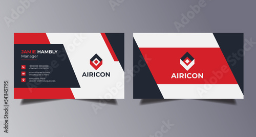 Business card design template, Clean professional business card template, visiting card, business card template.