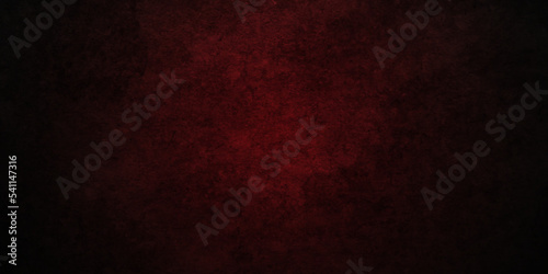 Dark Red stone grunge backdrop texture and Old wall texture cement black red background abstract dark color design are light with white gradient background.