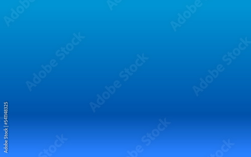 Empty Dark blue room with gradient blue abstract background