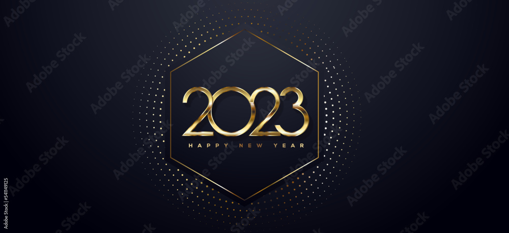 2023 Happy New Year Greeting Card Background 2023 Happy New Year Greeting Card Background
