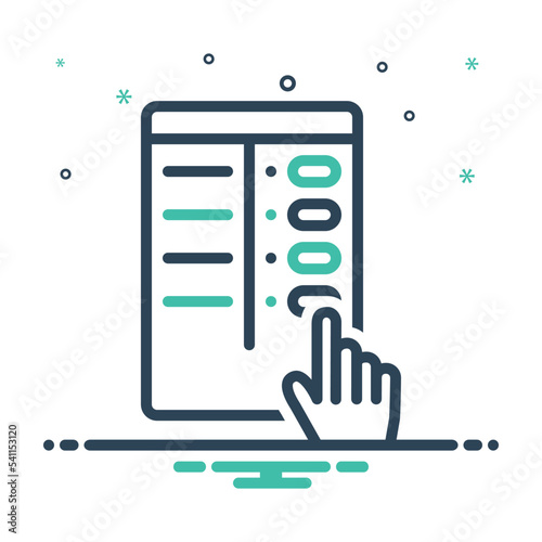 Mix icon for ballot