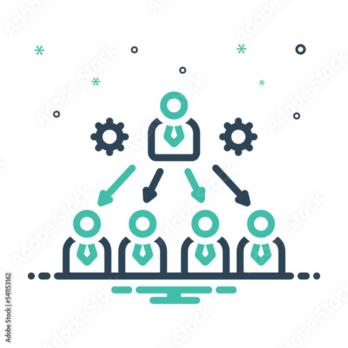 Mix icon for delegation