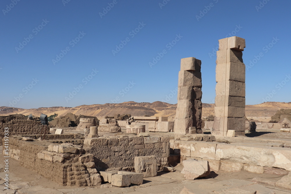 Satet temple on Elephantine island in Aswan, Egypt